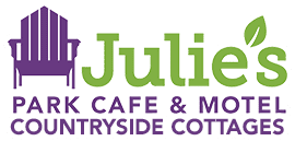 Julie's Park Cafe and Motel Logo